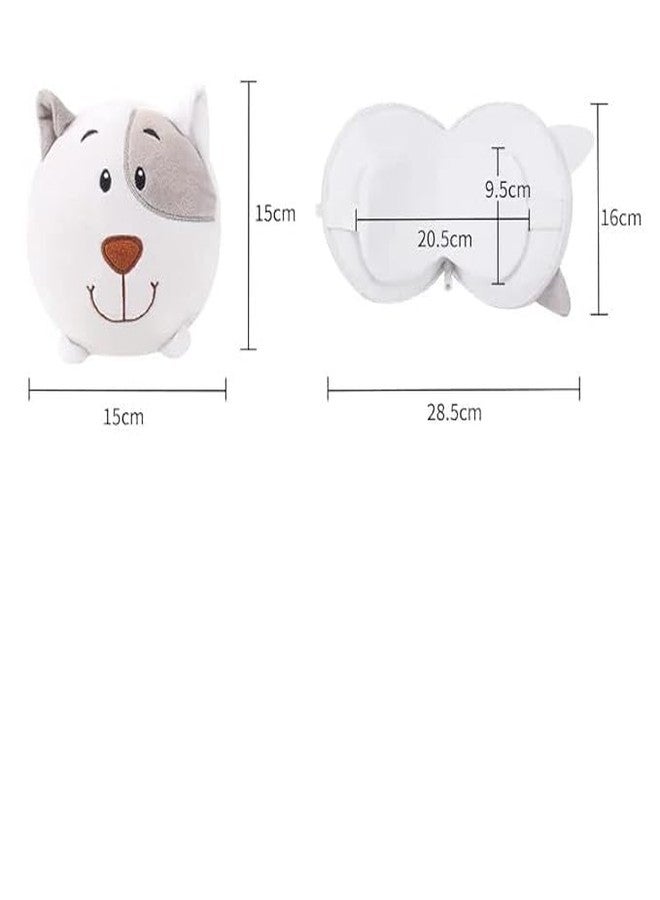 Burmy Travel Sleep Mask and Pillow Set - 2 in 1 Cute Character Design for Kids Rest, Naps and Relaxation. Soft Comfort with Bag Cover, Perfect for Flights, Car Trips - Image 2